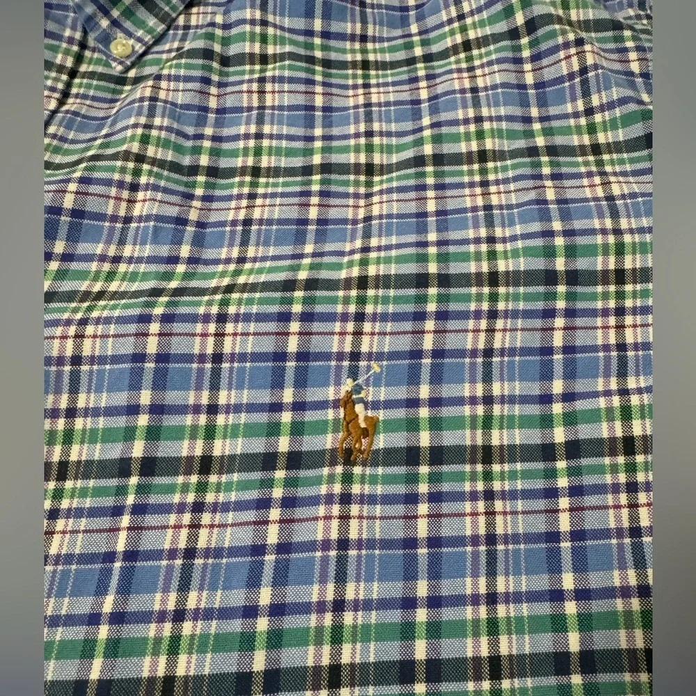 Ralph Lauren Men’s Button-Down Cotton Shirt Size 2XB - Picture 3 of 7